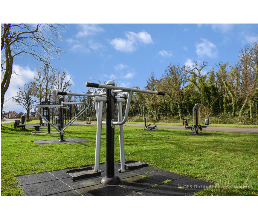 outdoor fitnesspark in gemeente of stad