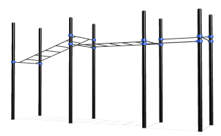 Multi-level monkey bars extra image 1