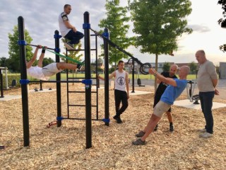 buiten fitness street workout crossbars 