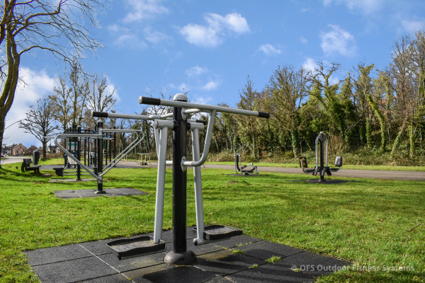 Outdoor fitness park